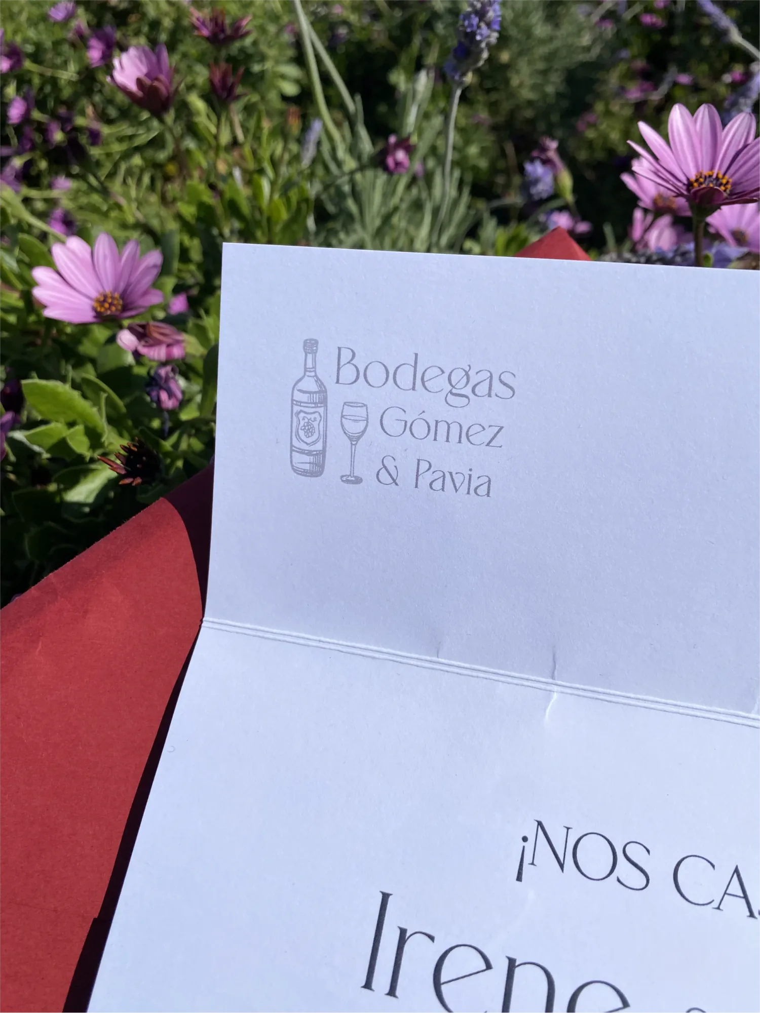 Invitación Irene y Carlos